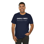 Funny Mexican T shirt, Unisex Short Sleeve Tee - Perfect for Everyday Casual Wear.' 'Andili Wei.'