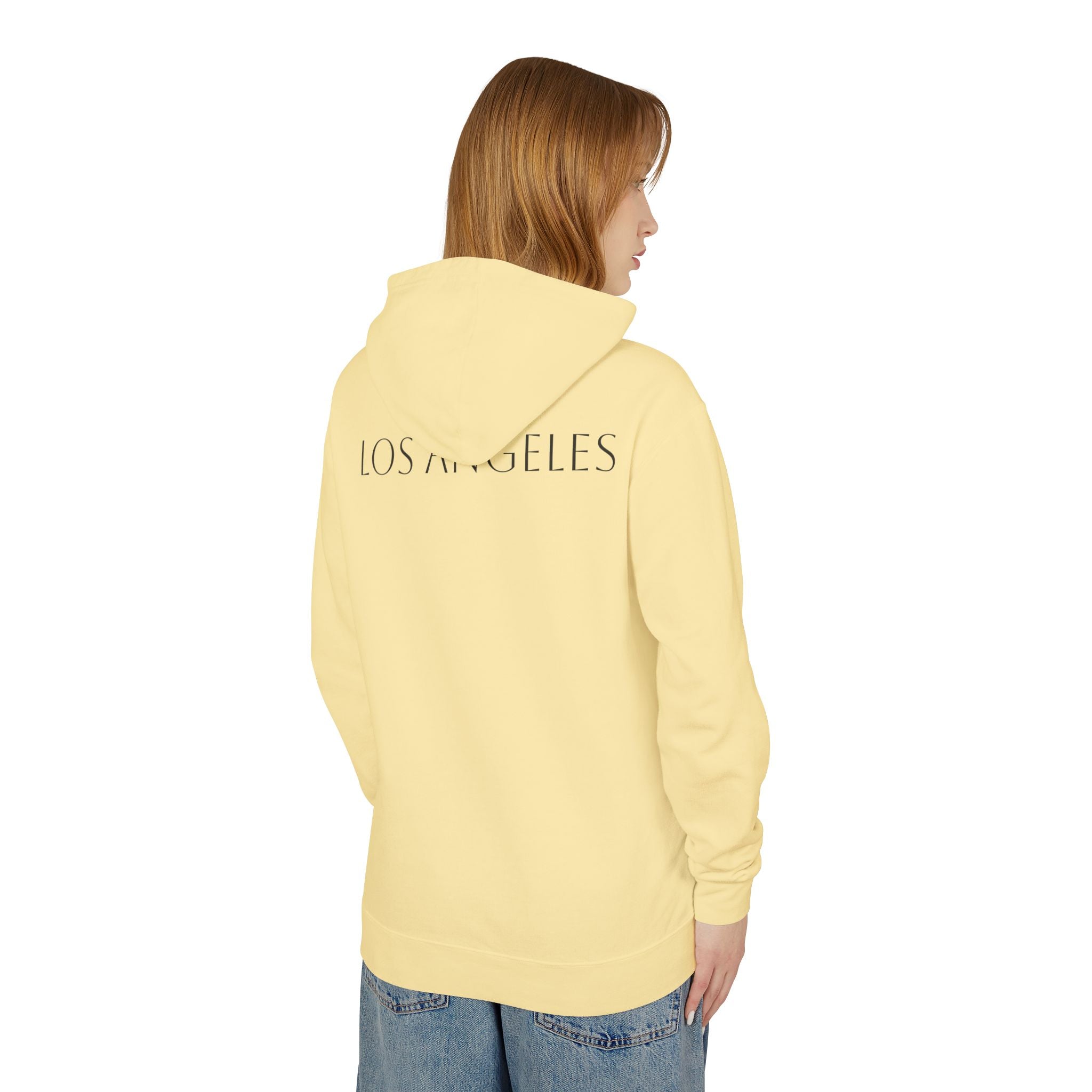 ALADOS  Angel Wings Hoodie,Unisex Lightweight Hoodie Sweatshirt, Unique Gift for Trendsetters. 'LOS ANGELES'