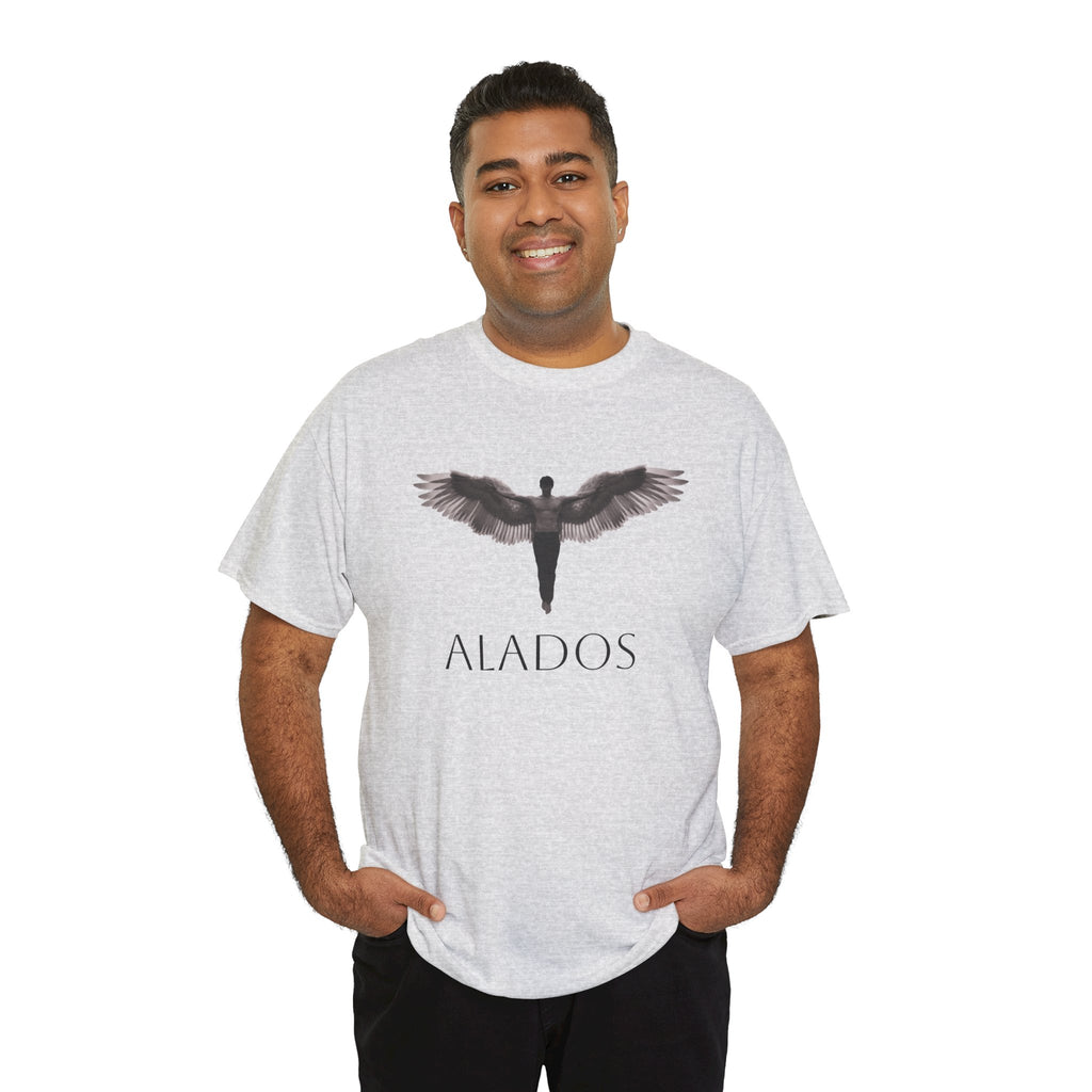 Alados Angel Wing Tee — Minimalist Mythic Graphic T-Shirt