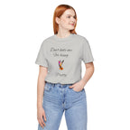 Cute Tee for Women— "Don't Hate Me For Being Pretty" Hummingbird Graphic Tee.Great Gift for Teens