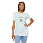 Pretty Butterfly Tee — "Don't Hate Me For Being Pretty" Feminine Graphic T-Shirt