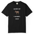 Humorous Mexican Pride T-Shirt, Latino Tee,Funny Mexican T shirt. 'Nomás ves burro  y quieres ...Viaje'