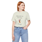 Cute Tee for Women— "Don't Hate Me For Being Pretty" Hummingbird Graphic Tee.Great Gift for Teens
