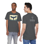 Angelic Wings Tee: Spiritual Unisex Jersey Shirt, Inspirational Gift, Motivational Wear, Ideal for Meditation, Unique Fashion