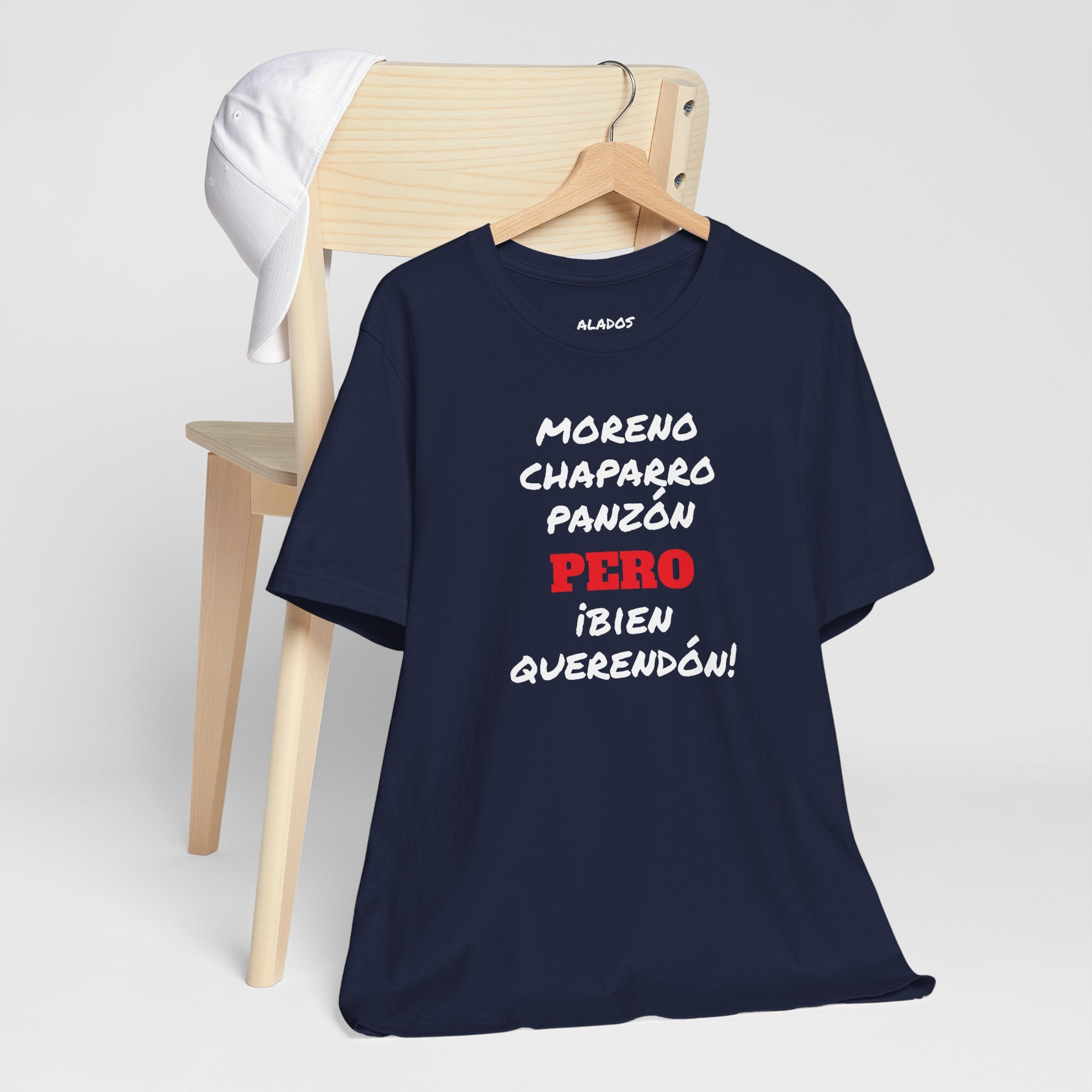 Funny Mexican T shirt,Latino Style Shirt, Humorous Graphic Tee, Best Gift for Him.'Moreno,Chaparro,Panzon.PERO Bien Querendón!'