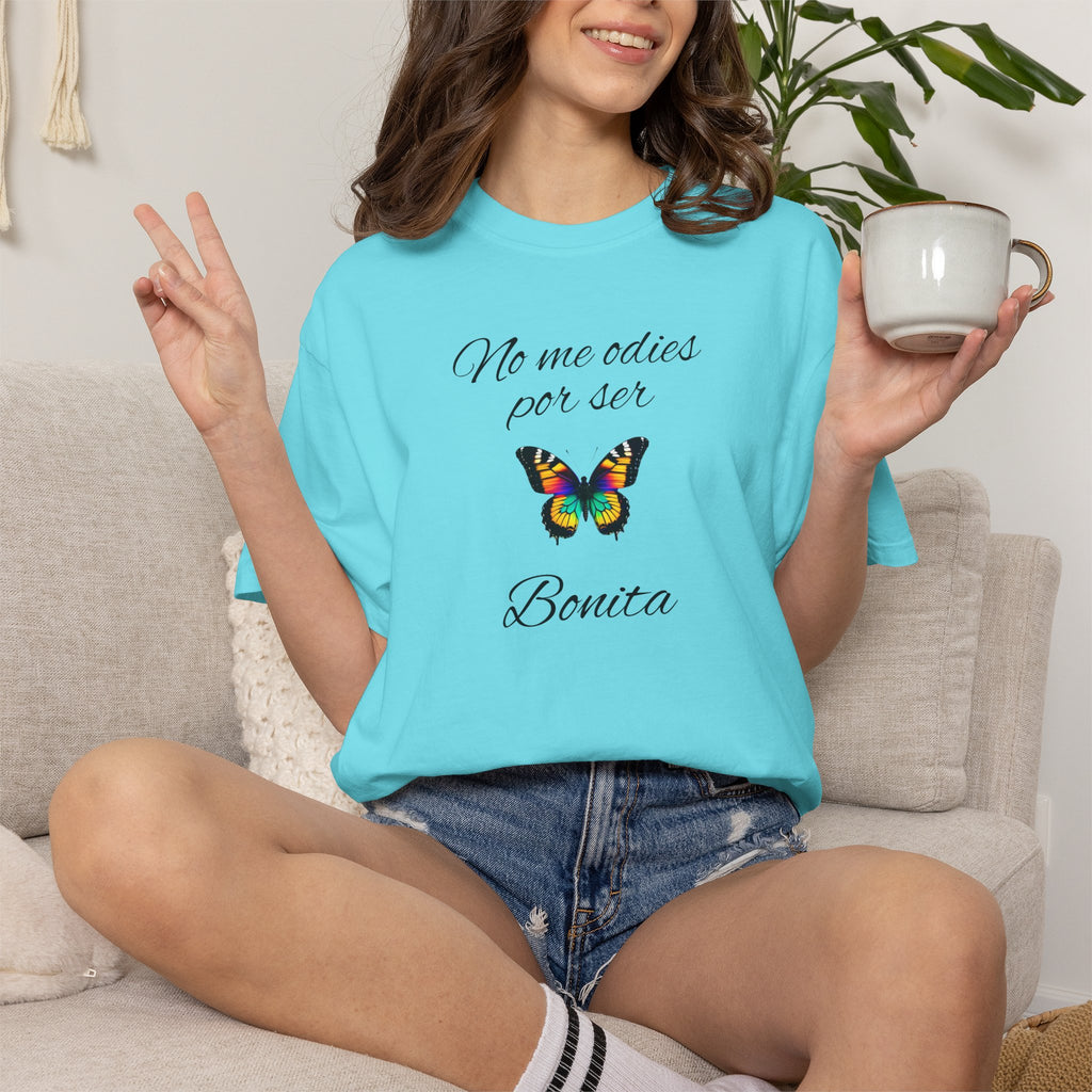 Cute Girls T-shirt, Best Gift for Women, Great Gift for Teens, Adorable Tee for Her. 'Ńo me odies por ser bonitaH