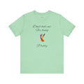 Cute Tee for Women— "Don't Hate Me For Being Pretty" Hummingbird Graphic Tee.Great Gift for Teens