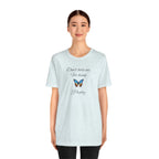 Pretty Butterfly Tee — "Don't Hate Me For Being Pretty" Feminine Graphic T-Shirt