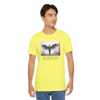 Alados Graphic Tee,Inspirational Unisex Jersey T-Shirt, Adventure Shirt, Angel Wing Shirt, Motivational Top, Gift for Dreamers