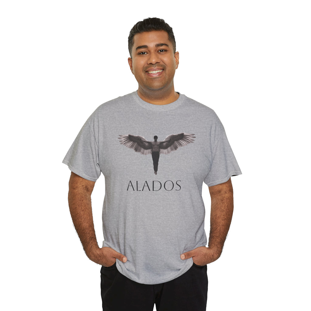 Alados Angel Wing Tee — Minimalist Mythic Graphic T-Shirt