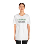 Bold Design Tee,Sarcastic T-shirt,Funny Unisex T-shirt,Casual Wear Tee.Comfort Style T shirt. 'SAVE ENERGY'