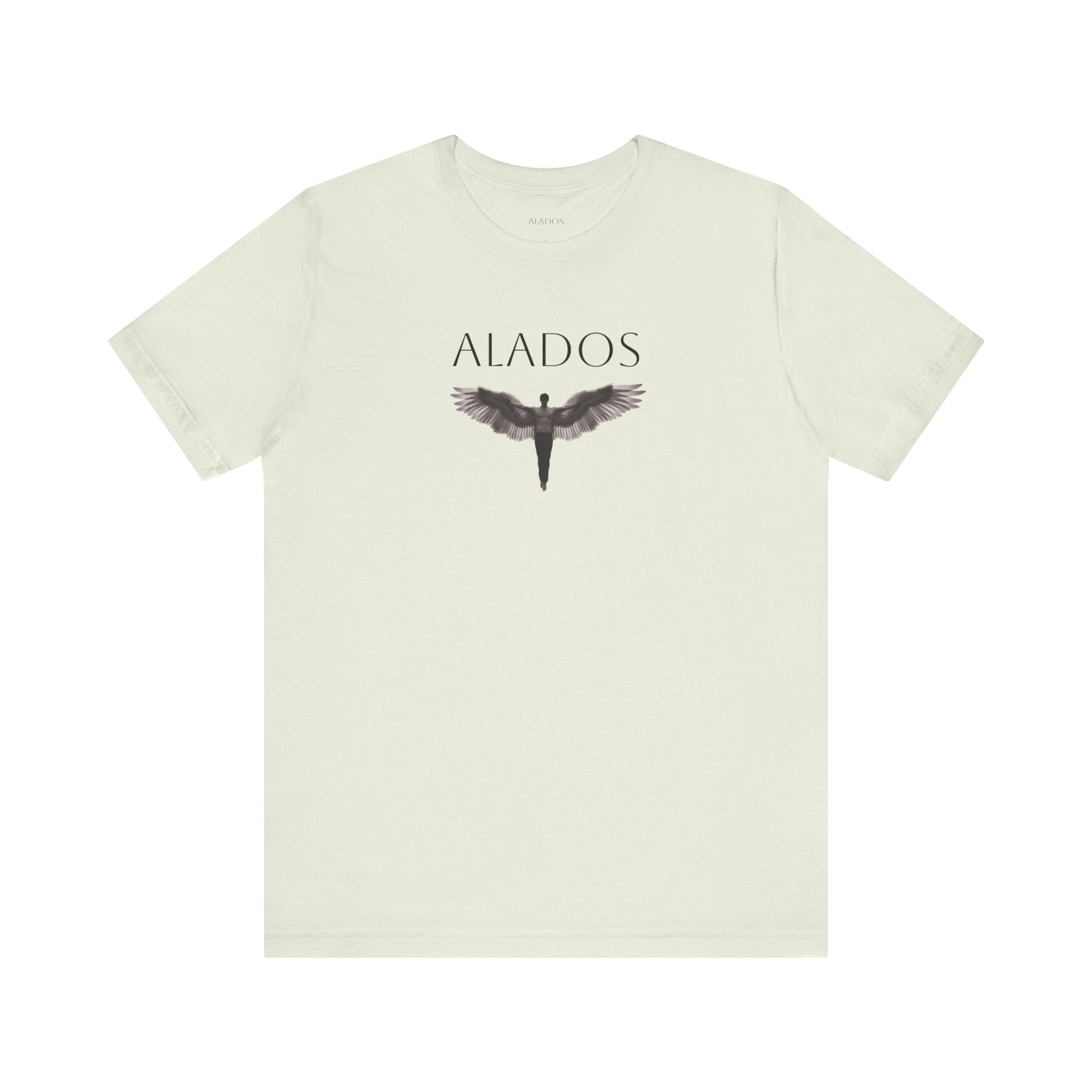 ALADOS.Unisex Angel Wings Graphic Tee, Spiritual Shirt, Gift for Nature Lovers, Casual Wear, Thoughtful Present for Birthdays and Holidays.