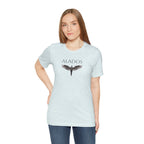 ALADOS.Unisex Angel Wings Graphic Tee, Spiritual Shirt, Gift for Nature Lovers, Casual Wear, Thoughtful Present for Birthdays and Holidays.