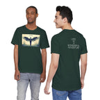 Angelic Wings Tee: Spiritual Unisex Jersey Shirt, Inspirational Gift, Motivational Wear, Ideal for Meditation, Unique Fashion