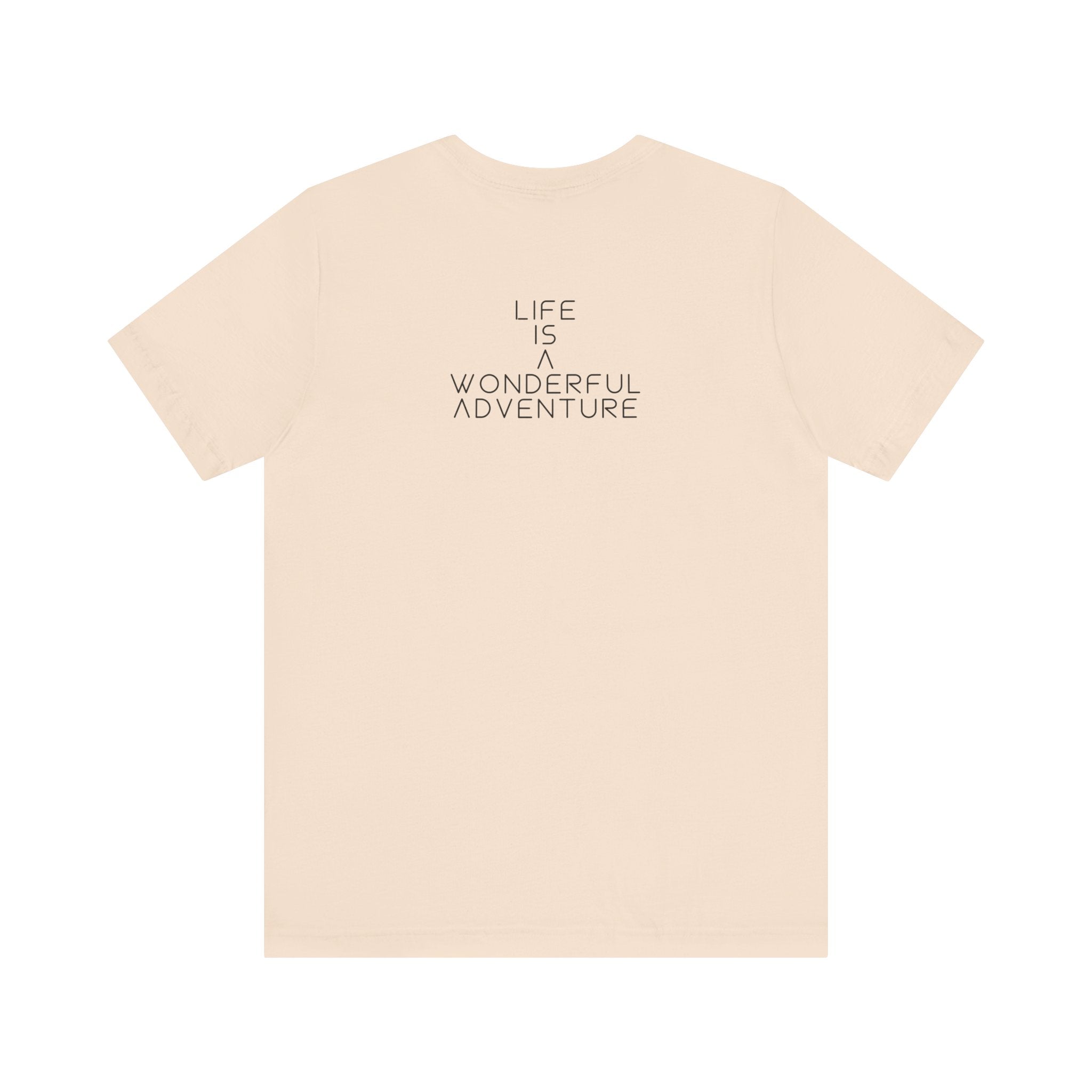Alados Graphic Tee,Inspirational Unisex Jersey T-Shirt, Adventure Shirt, Angel Wing Shirt, Motivational Top, Gift for Dreamers