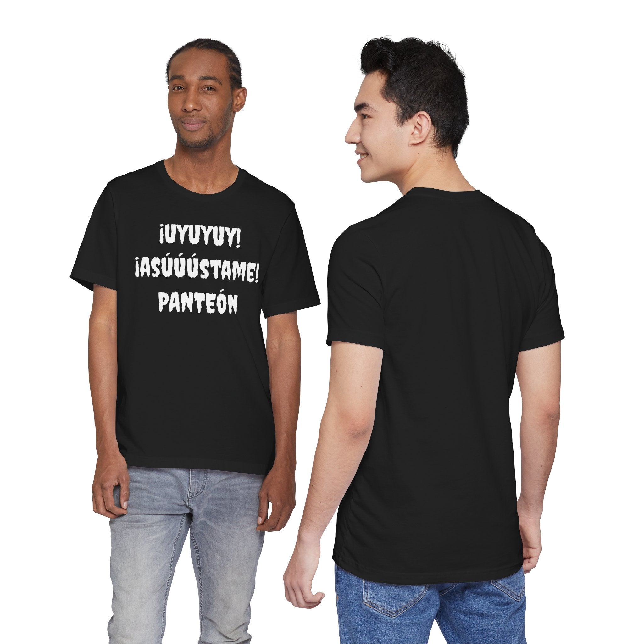 Unisex Jersey Tee - Comfort & Style for All Occasions | Casual Wear, Birthday Gift, Graphic Tees. ¡UYUYUY ASUSTAME PANTEON!'