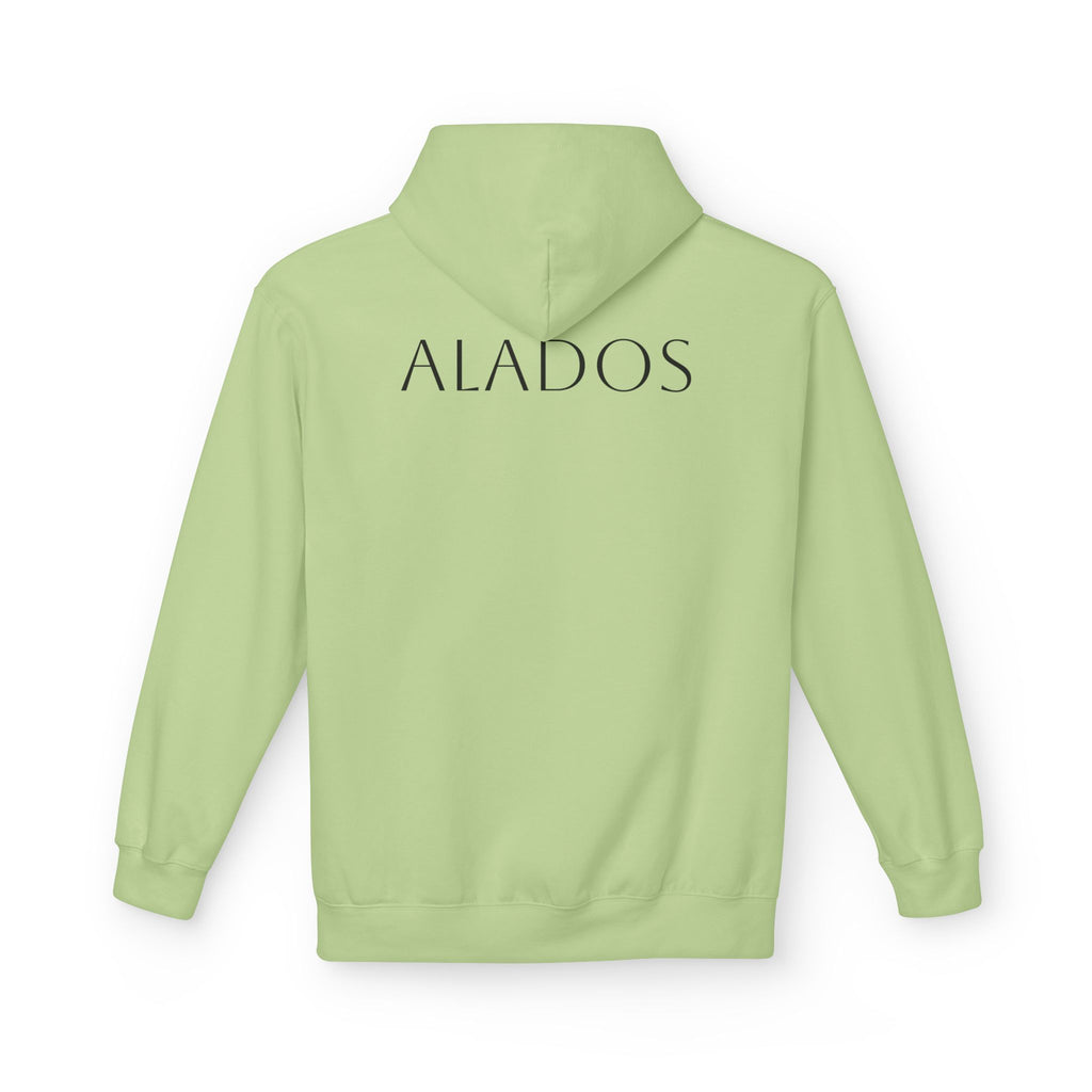 Alados Winged Logo Hoodie — Minimalist Angel Wings Pullover