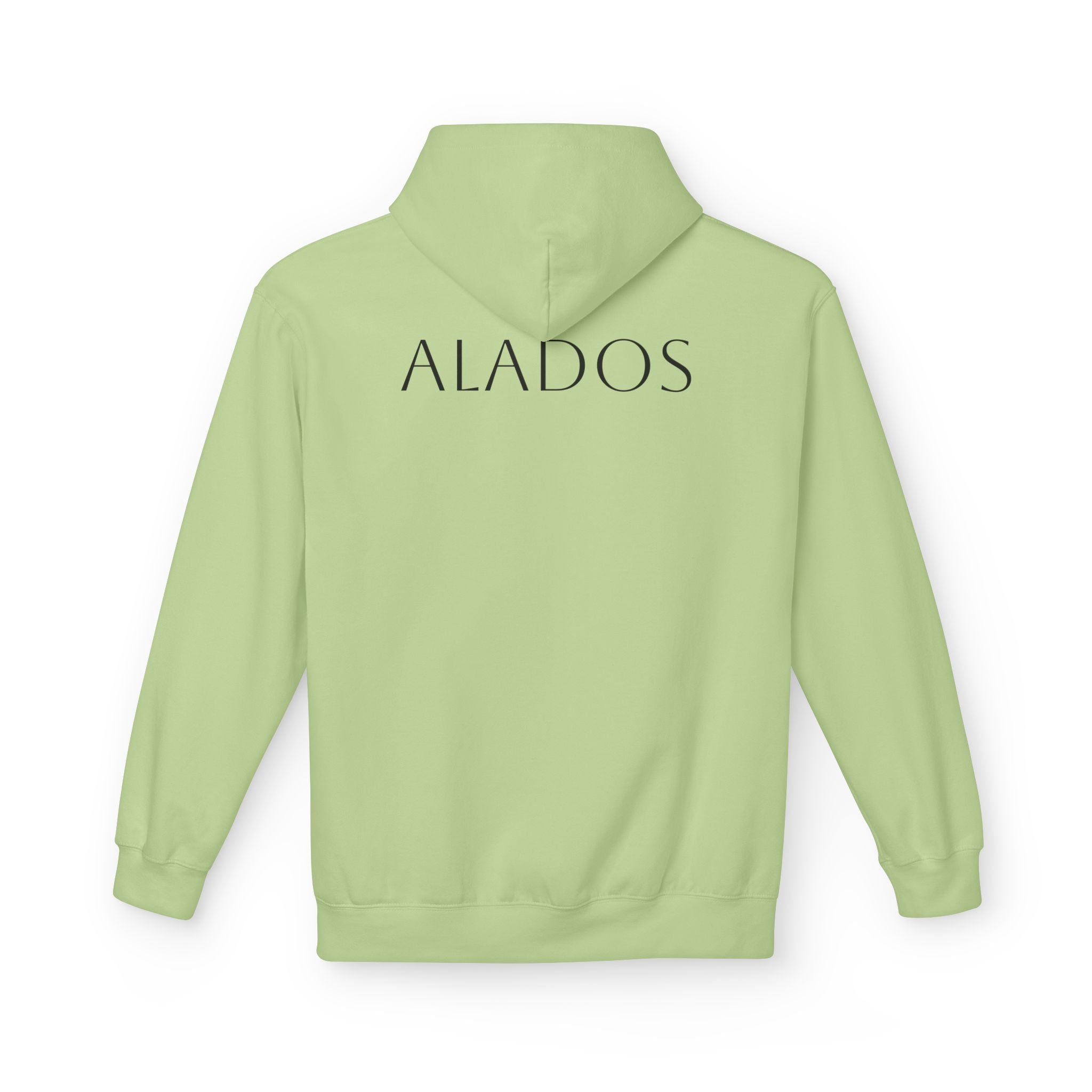 Alados Winged Logo Hoodie — Minimalist Angel Wings Pullover