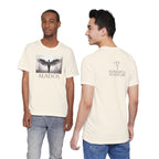 Alados Graphic Tee,Inspirational Unisex Jersey T-Shirt, Adventure Shirt, Angel Wing Shirt, Motivational Top, Gift for Dreamers