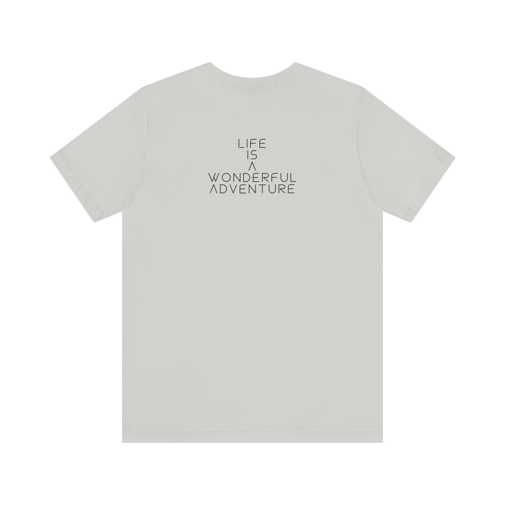 Alados Graphic Tee,Inspirational Unisex Jersey T-Shirt, Adventure Shirt, Angel Wing Shirt, Motivational Top, Gift for Dreamers