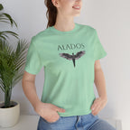 ALADOS.Unisex Angel Wings Graphic Tee, Spiritual Shirt, Gift for Nature Lovers, Casual Wear, Thoughtful Present for Birthdays and Holidays.