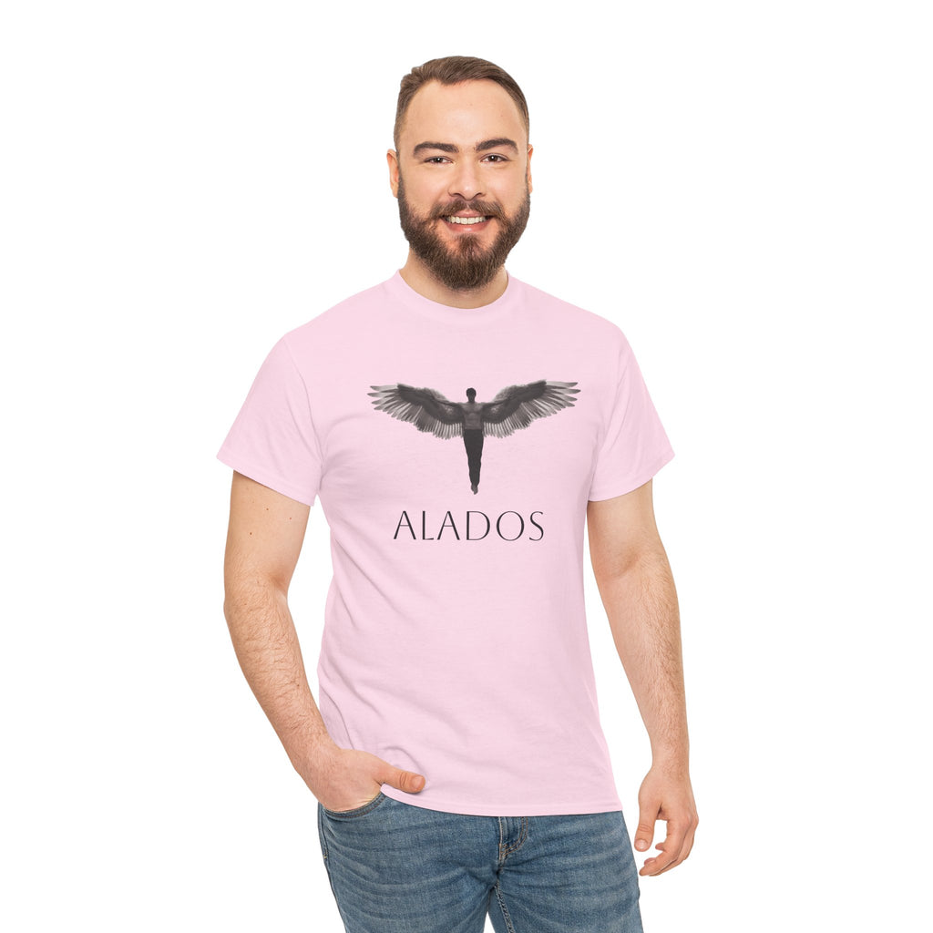 Alados Angel Wing Tee — Minimalist Mythic Graphic T-Shirt
