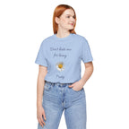 Cute Women's Shirt,Sunny Daisy Jersey Tee,Great gift for Teens,Birthday Gift,Casual Wear for Woman-Don't hate me for being pretty-