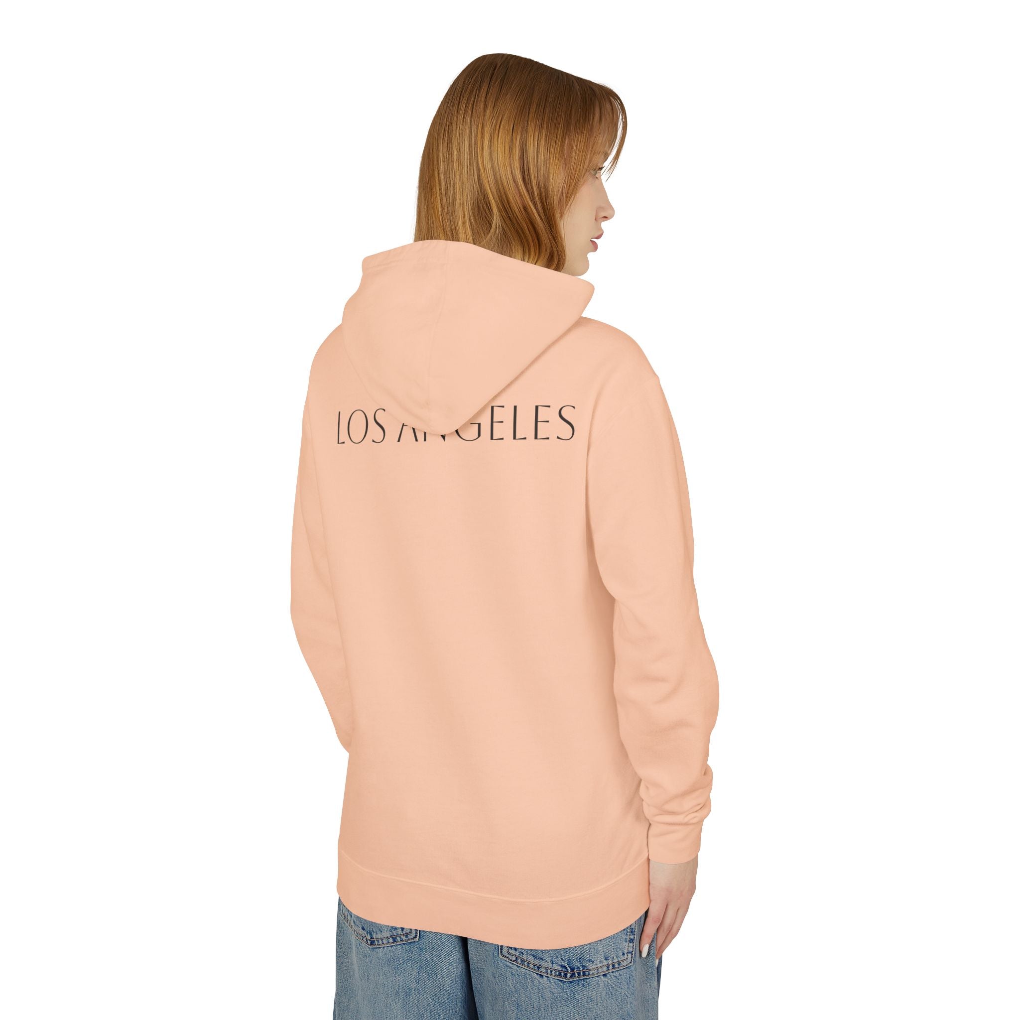 ALADOS  Angel Wings Hoodie,Unisex Lightweight Hoodie Sweatshirt, Unique Gift for Trendsetters. 'LOS ANGELES'