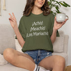 Mexican Humor Tee — Funny Spanish Graphic T-Shirt  'Achis Meachis Los Mariachis'