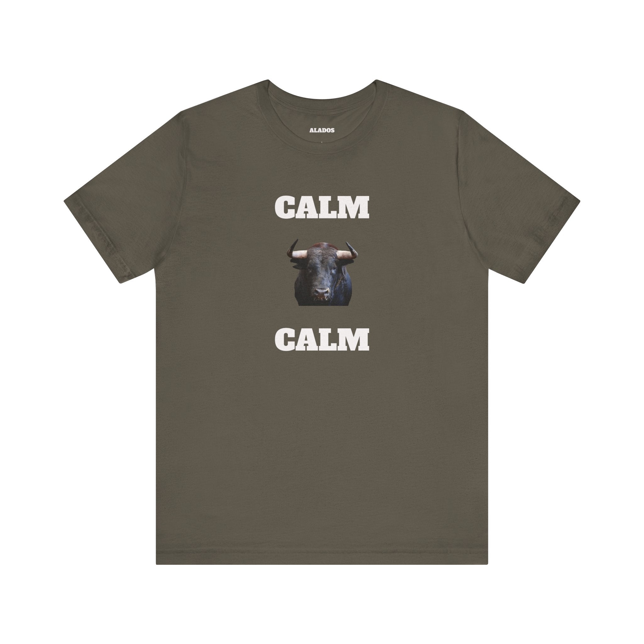 Funny Unisex Tee, Sarcastic T Shirt, Holiday Gift, Casual Wear, Joke Clothing, Birthday Gift. 'Calm... Calm'