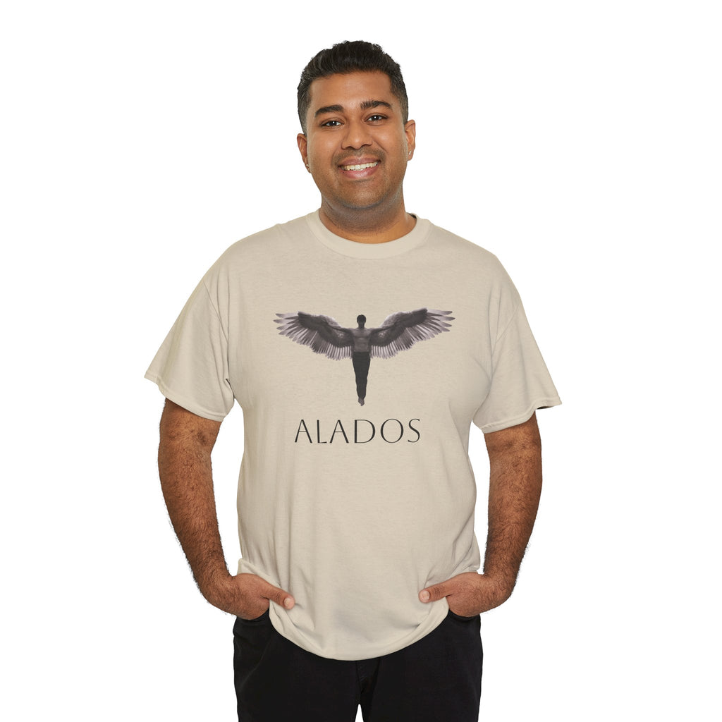 Alados Angel Wing Tee — Minimalist Mythic Graphic T-Shirt