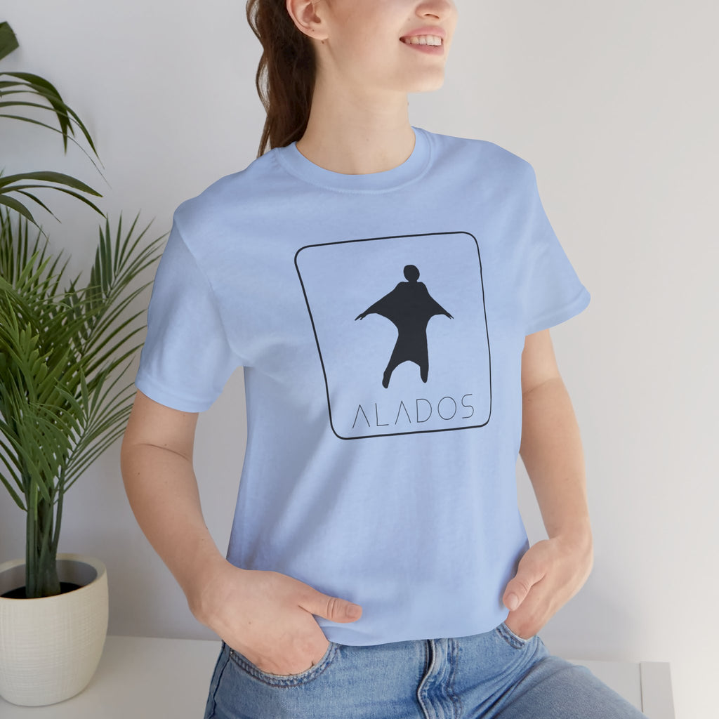 ALADOS.Inspiring Graphic Unisex T-Shirt for Explorers,Unique Design Tee,Motivational Gift for Friends. -Life is a wonderful adventure.-