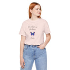 Cute Shirt for Women,Pretty Butterfly Graphic Tee,Unique Design Top,Casual Summer Wear- Don't Hate Me for Being Pretty-