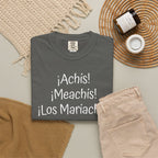 Mexican Humor Tee — Funny Spanish Graphic T-Shirt  'Achis Meachis Los Mariachis'
