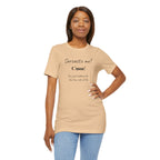 Bold Design Tee,Funny Unisex T-shirt,Sarcastic Humor Tee - Unisex Jersey Short Sleeve T-Shirt. 'SARCASTIC ME?'