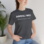 Funny Mexican T shirt, Unisex Short Sleeve Tee - Perfect for Everyday Casual Wear.' 'Andili Wei.'