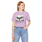 Alados Graphic Tee,Inspirational Unisex Jersey T-Shirt, Adventure Shirt, Angel Wing Shirt, Motivational Top, Gift for Dreamers