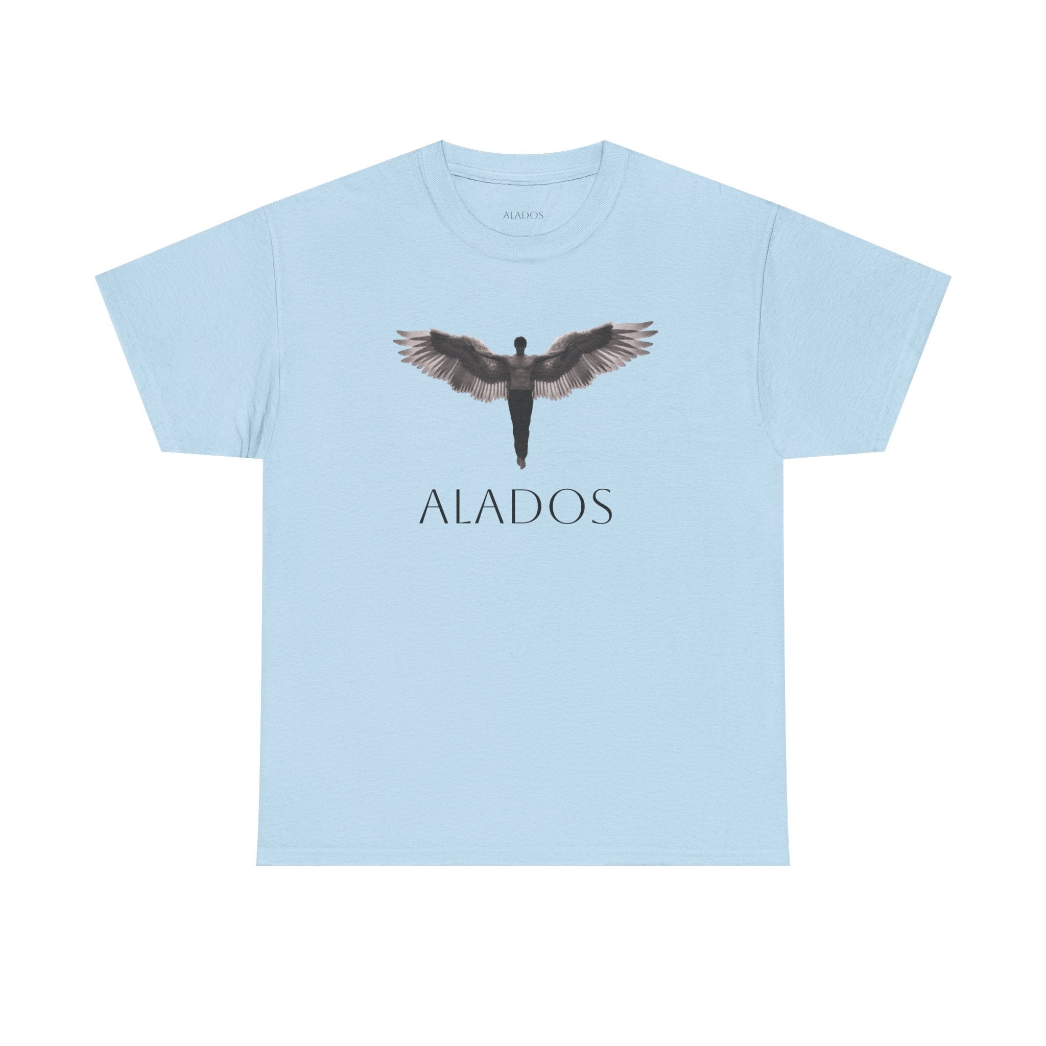 Alados Angel Wing Tee — Minimalist Mythic Graphic T-Shirt