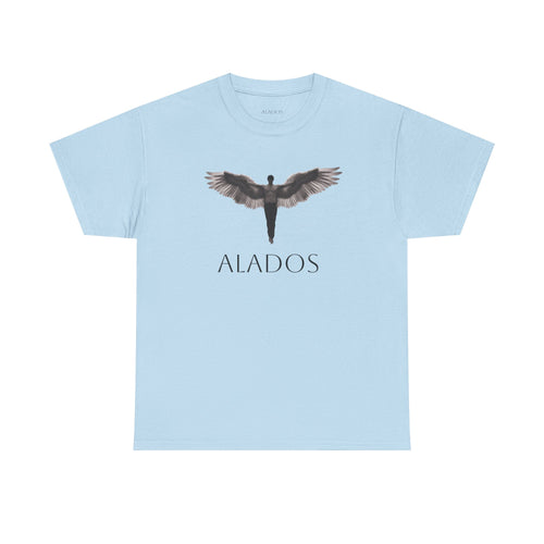 Alados Angel Wing Tee — Minimalist Mythic Graphic T-Shirt