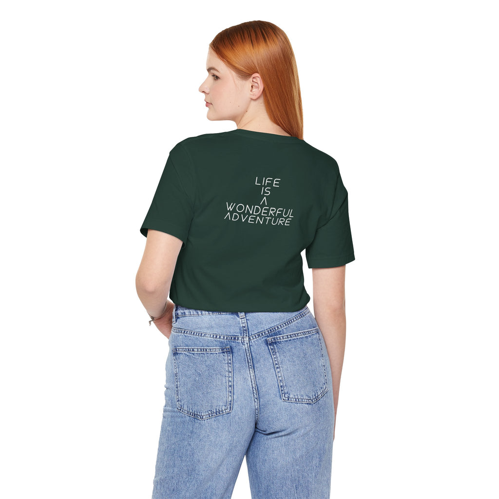 Angelic Wings Tee: Spiritual Unisex Jersey Shirt, Inspirational Gift, Motivational Wear, Ideal for Meditation, Unique Fashion