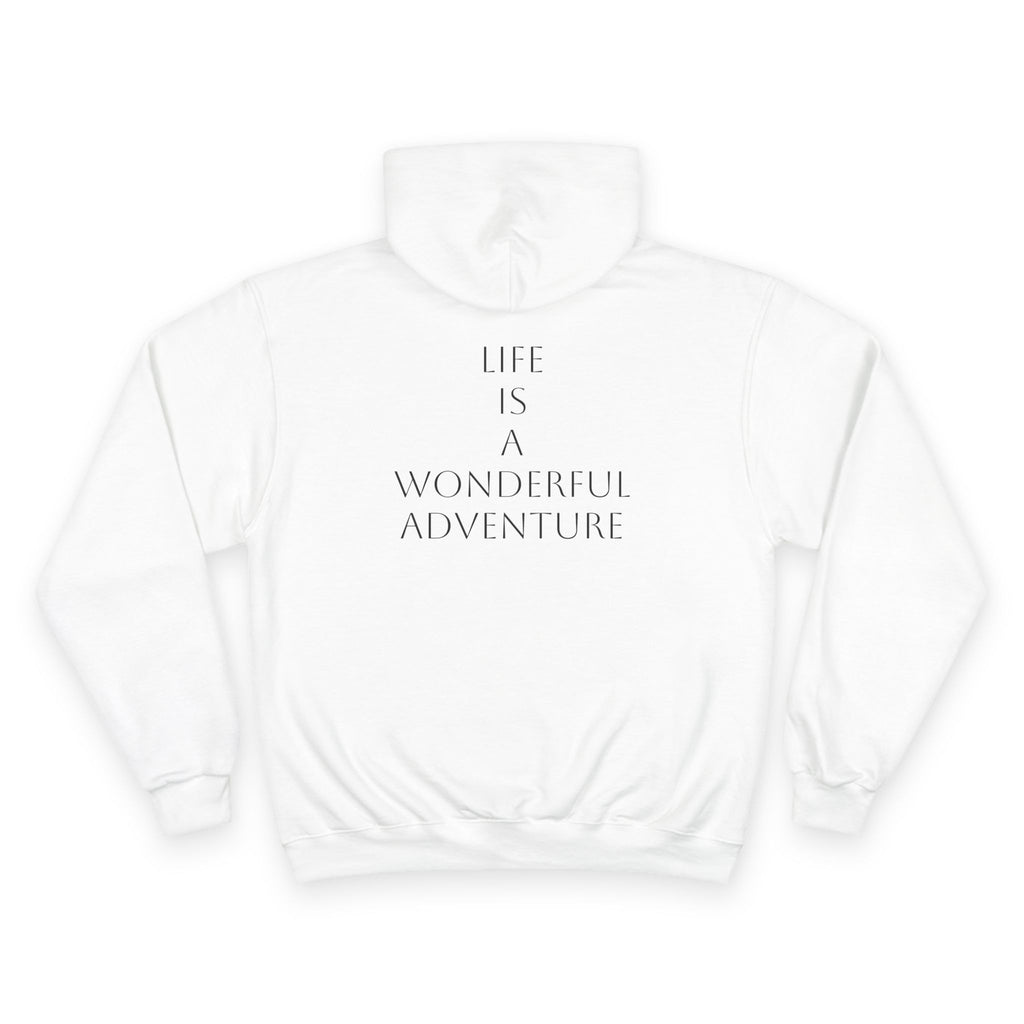 Sporting Champion Hoodie,Unique Design For Adventure Lovers,Great Gift for Holidays.Neutral Gender Hoodie. 'ALADOS:Life is a Wonderful Adventure'