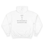 Sporting Champion Hoodie,Unique Design For Adventure Lovers,Great Gift for Holidays.Neutral Gender Hoodie. 'ALADOS:Life is a Wonderful Adventure'