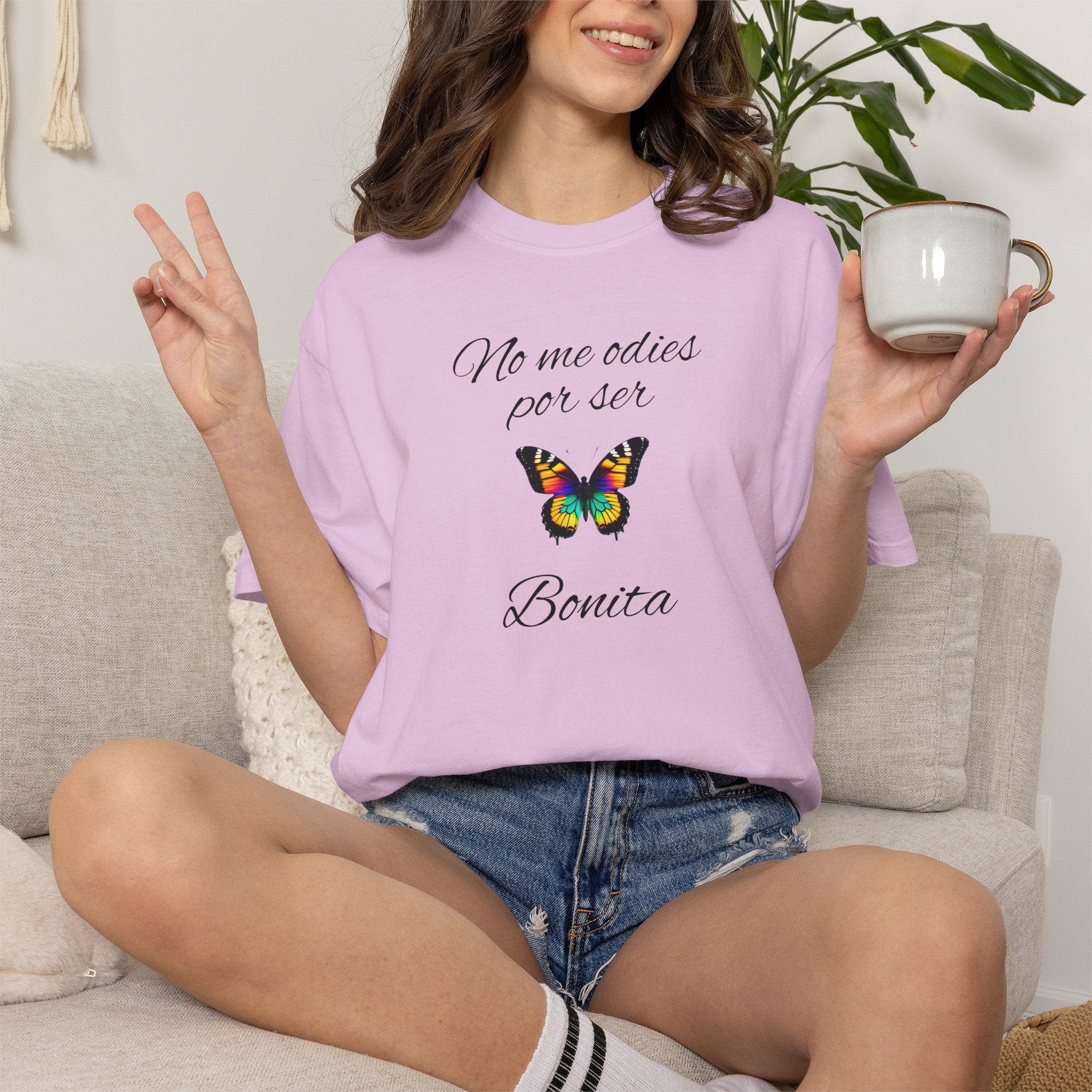 Cute Girls T-shirt, Best Gift for Women, Great Gift for Teens, Adorable Tee for Her. 'Ńo me odies por ser bonitaH
