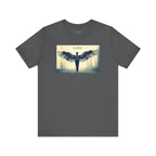 Angelic Wings Tee: Spiritual Unisex Jersey Shirt, Inspirational Gift, Motivational Wear, Ideal for Meditation, Unique Fashion