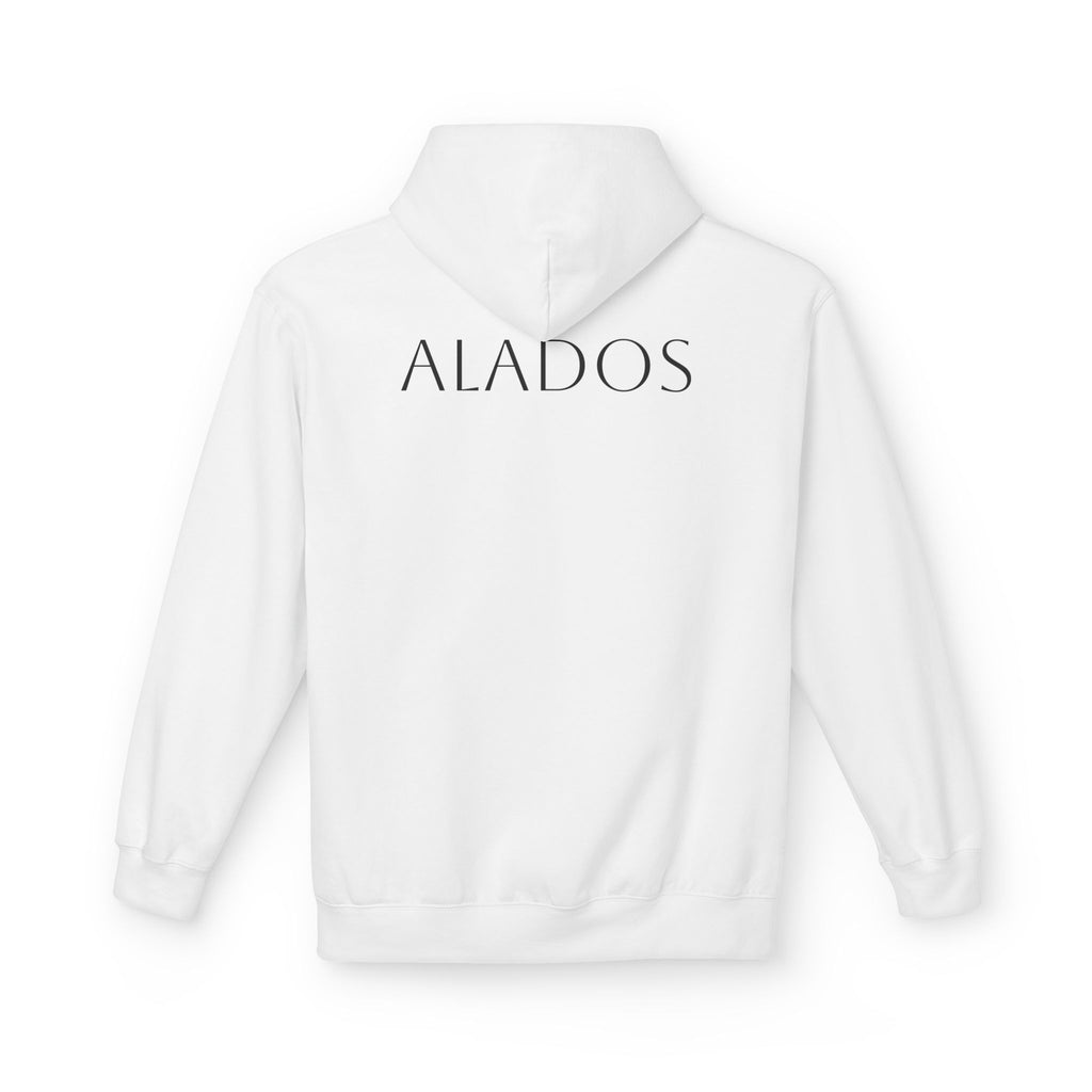 Alados Winged Logo Hoodie — Minimalist Angel Wings Pullover