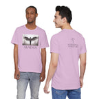 Alados Graphic Tee,Inspirational Unisex Jersey T-Shirt, Adventure Shirt, Angel Wing Shirt, Motivational Top, Gift for Dreamers