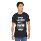 Funny Unisex Graphic Tee, Mexican Humor T Shirt, Unique Gift for Horror Lovers, Sarcastic T shirt.'Uyuyuy Asustame Panteon!