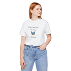 Pretty Butterfly Tee — "Don't Hate Me For Being Pretty" Feminine Graphic T-Shirt