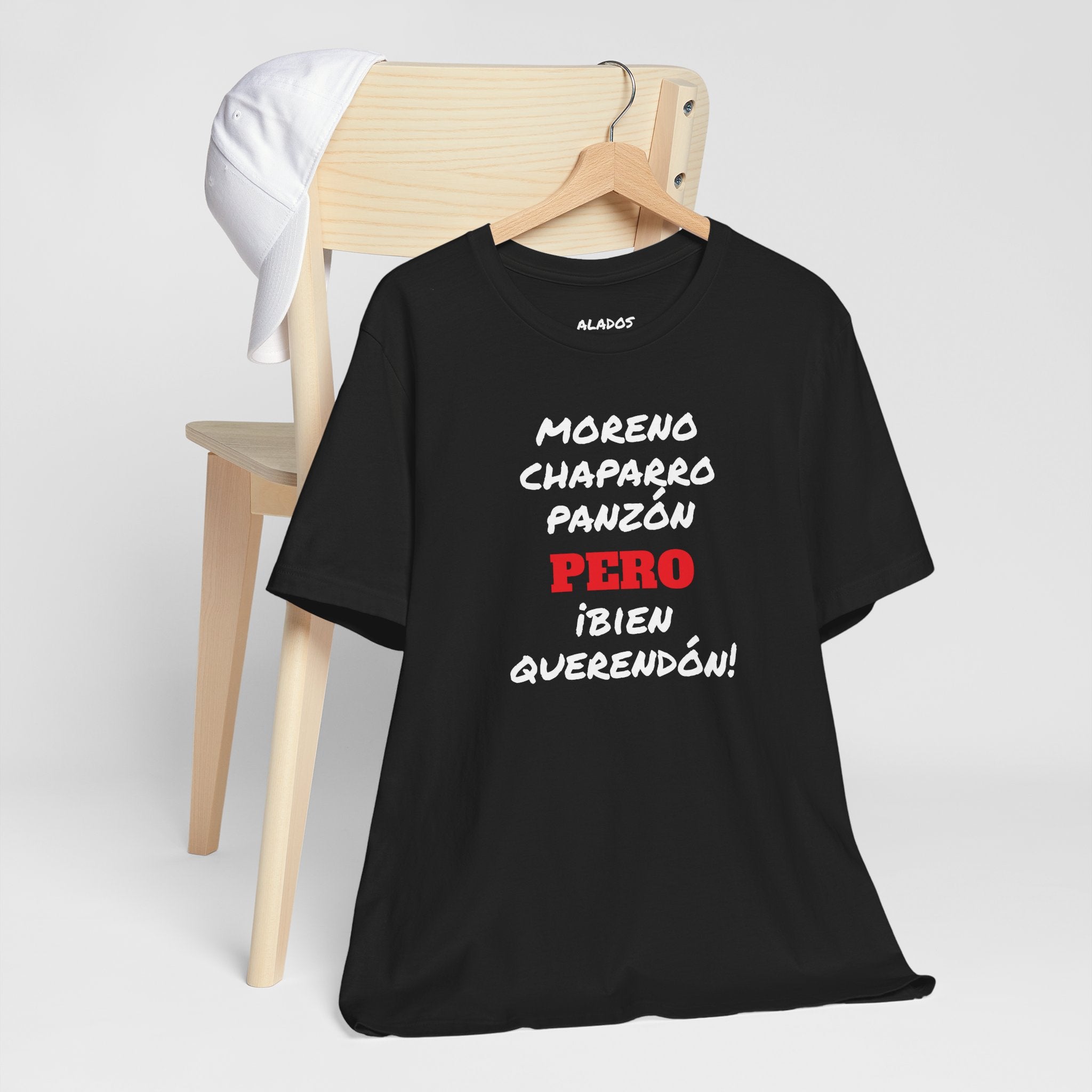Funny Mexican T shirt,Latino Style Shirt, Humorous Graphic Tee, Best Gift for Him.'Moreno,Chaparro,Panzon.PERO Bien Querendón!'